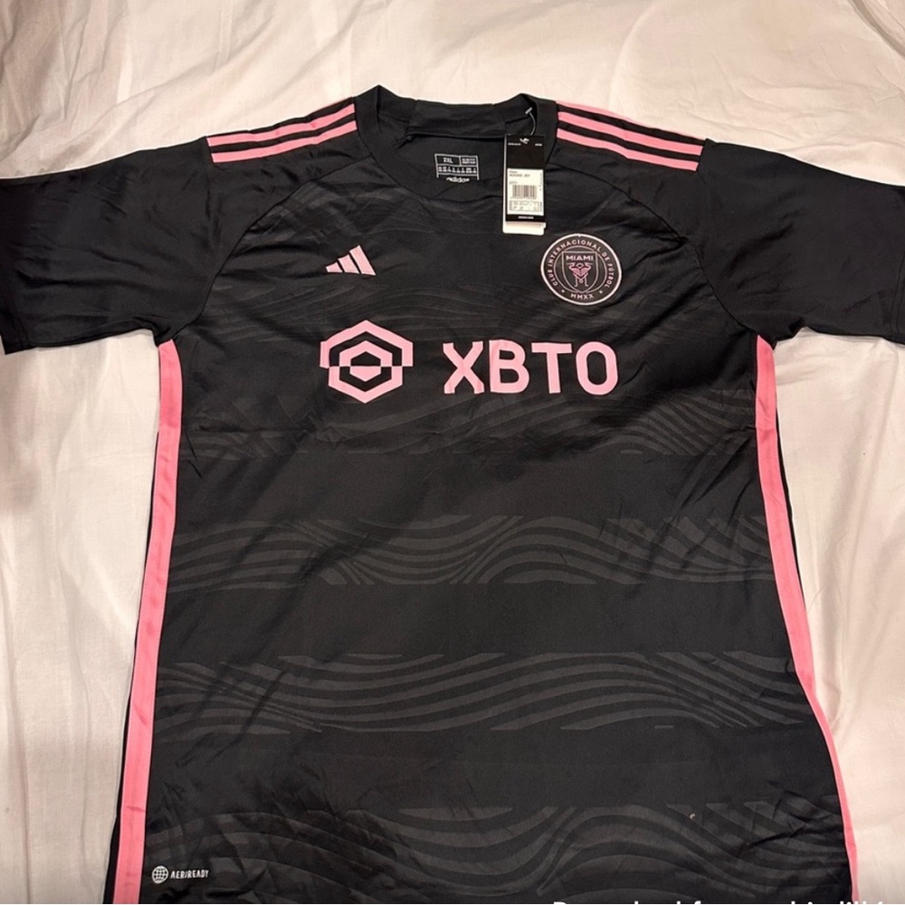 Inter Miami Messi MLS Jersey Leagues Cup Champs Argentina Goat